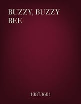 Buzzy, Buzzy Bee Unison choral sheet music cover